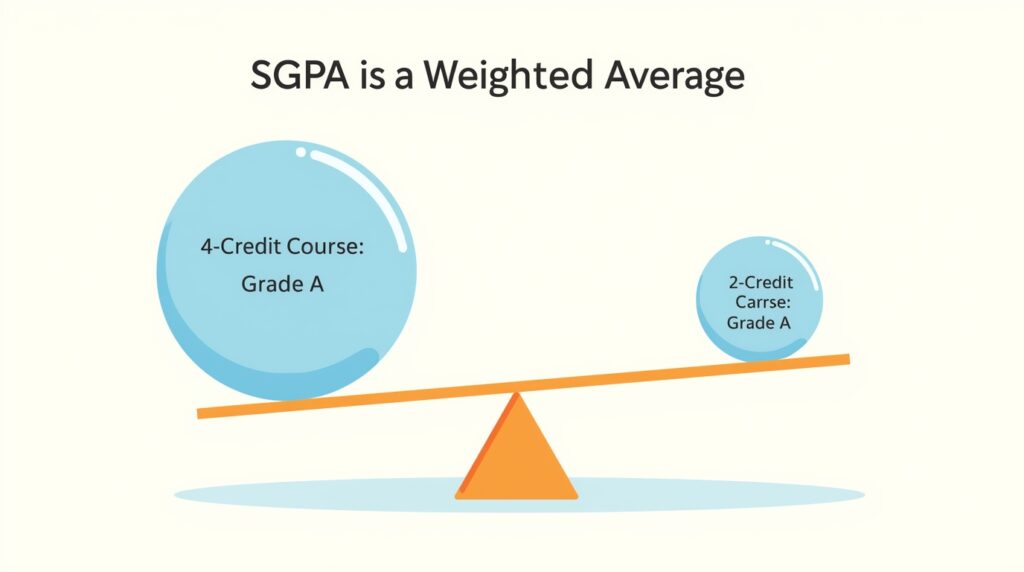 What is SGPA and how to calculate it?